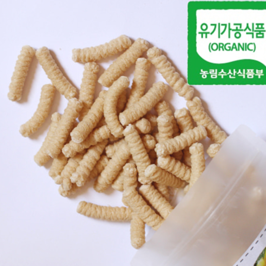 유기농쌀과자 백미·단호박 스틱(70g)